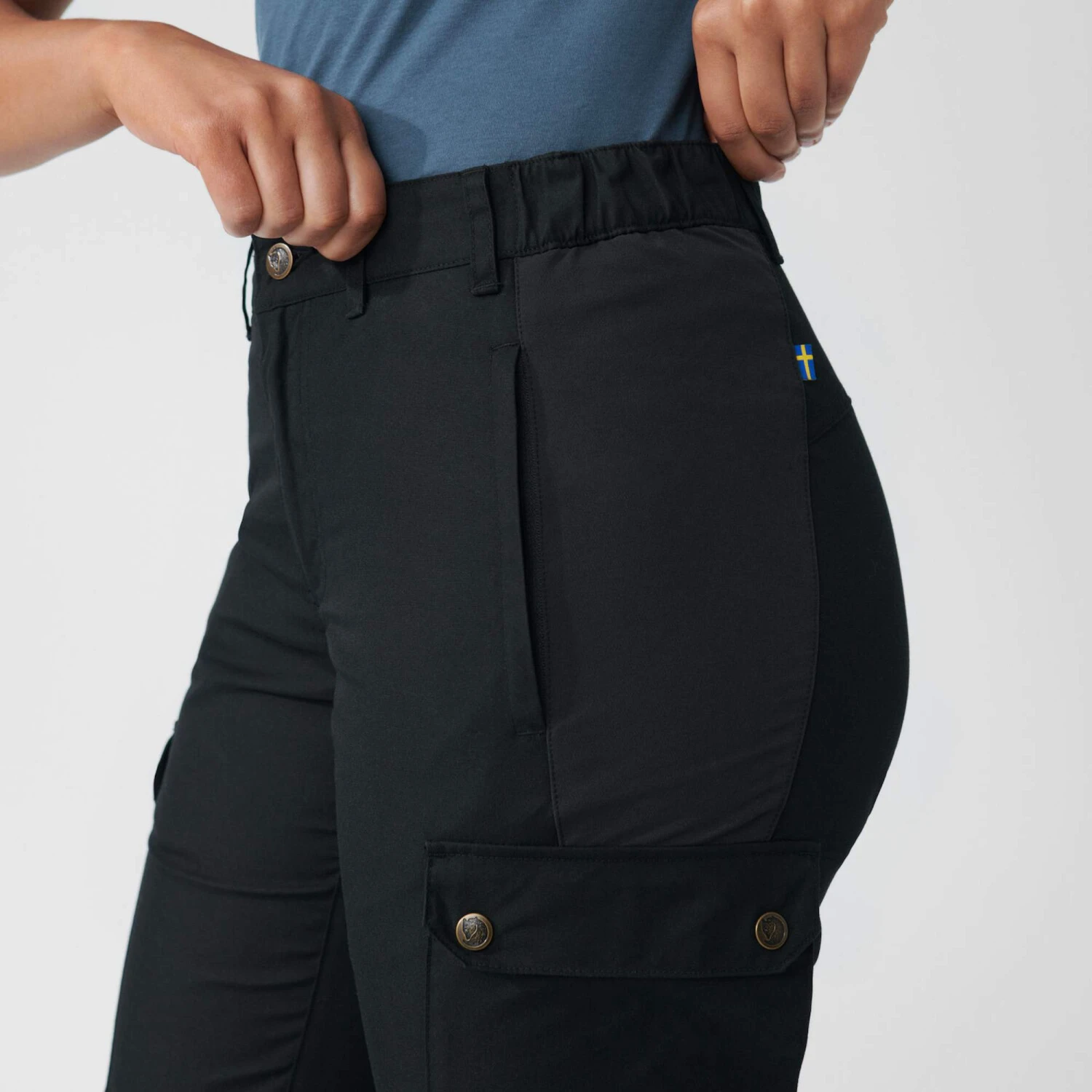 FJÄLLRÄVEN STINA TROUSERS W Damen - Trekkinghose – Bild 4